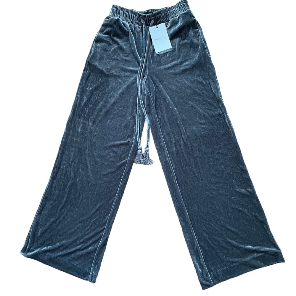 Who What Where Faux-Suede Sweats, Thunder Grey